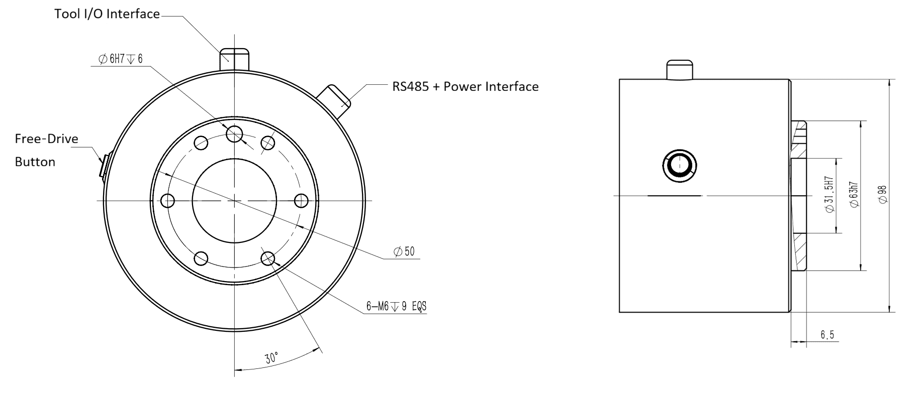 is16_pro_3_4_3_tool_flange